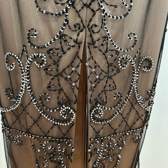 Sue Wong Heavily Embellished Crystal Rhinestones, Beading, Sequins Evening Gown - Picture 8 of 14